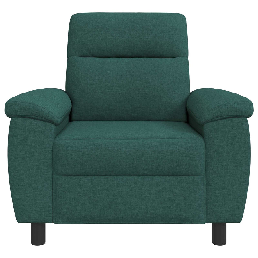 Bank Donkergroen 95 x 90 x 95 cm Stof