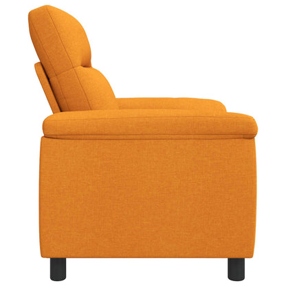 Bank Donkergeel 95 x 90 x 95 cm Stof