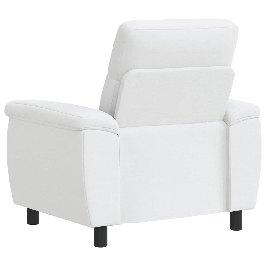 Bank Wit 95 x 90 x 95 cm Stof