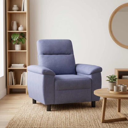Bank Jeans Blauw 95 x 90 x 95 cm Stof