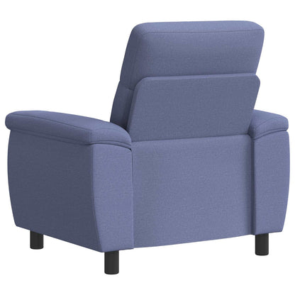 Bank Jeans Blauw 95 x 90 x 95 cm Stof