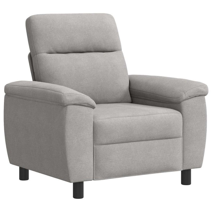 Bank Wolkengrijs 95 x 90 x 95 cm Stof