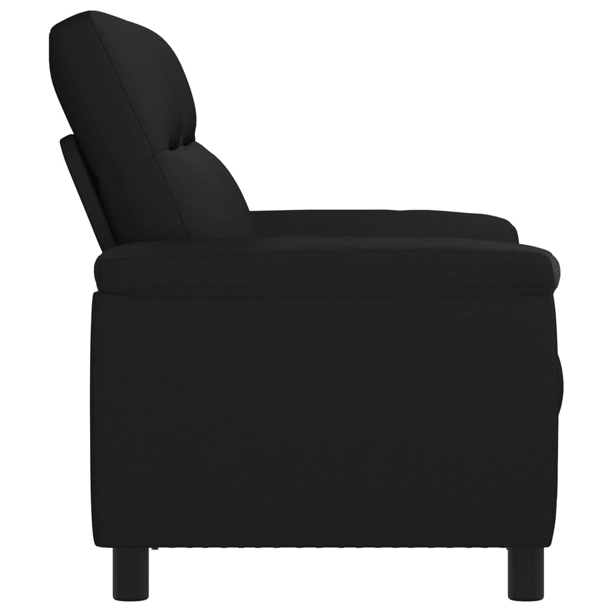 Bank Zwart 158 x 90 x 95 cm Stof