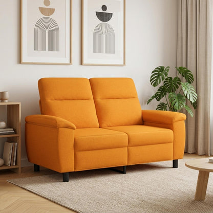 Bank Donkergeel 158 x 90 x 95 cm Stof
