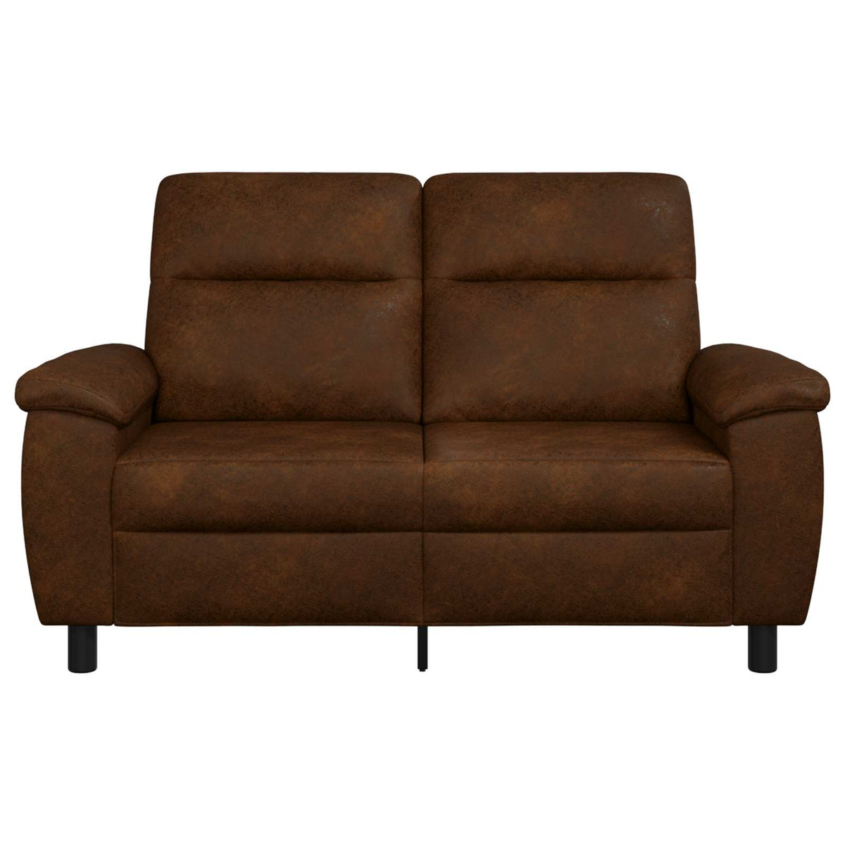 Bank Bruin 158 x 90 x 95 cm Nep Suede Leer