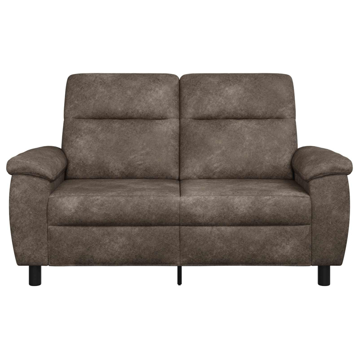 Bank Donkergrijs 158 x 90 x 95 cm Nep Suede Leer
