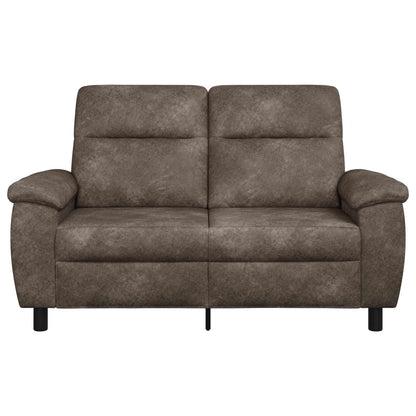 Bank Donkergrijs 158 x 90 x 95 cm Nep Suede Leer