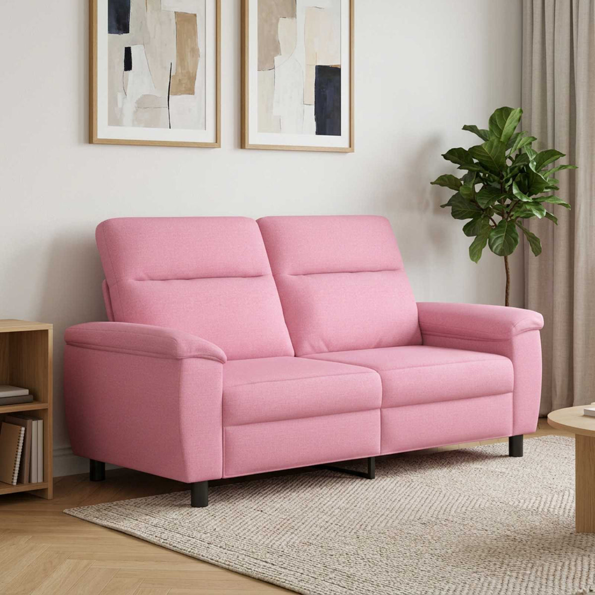 Bank Roze 178 x 90 x 95 cm Stof