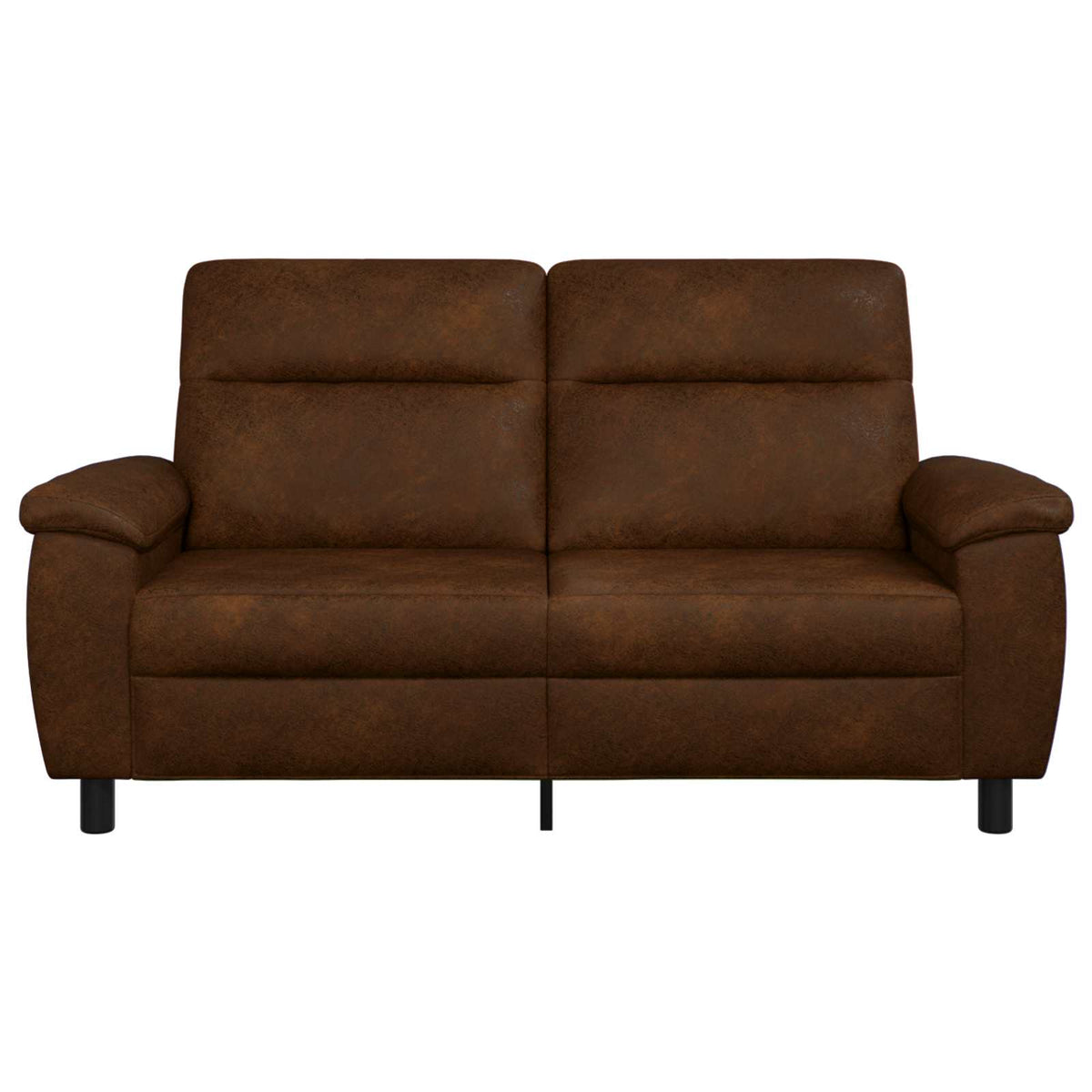 Bank Bruin 178 x 90 x 95 cm Nep Suede Leer