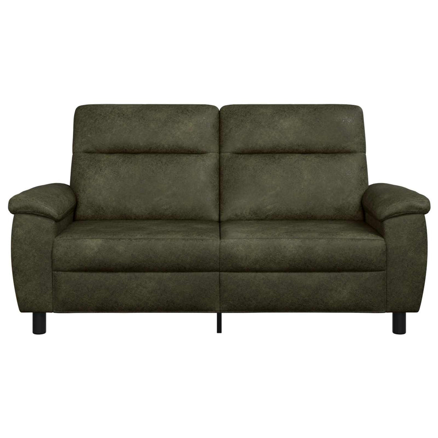 Bank Legergroen 178 x 90 x 95 cm Nep Suede Leer