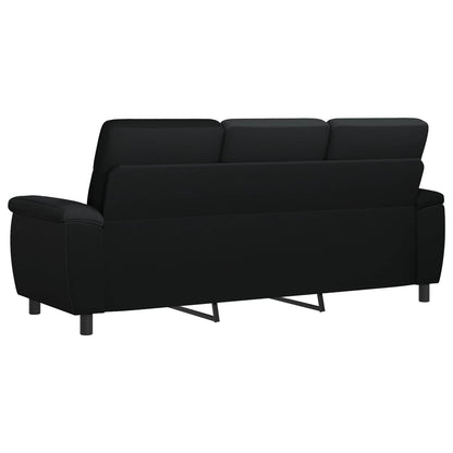 Bank Zwart 214 x 90 x 95 cm Stof