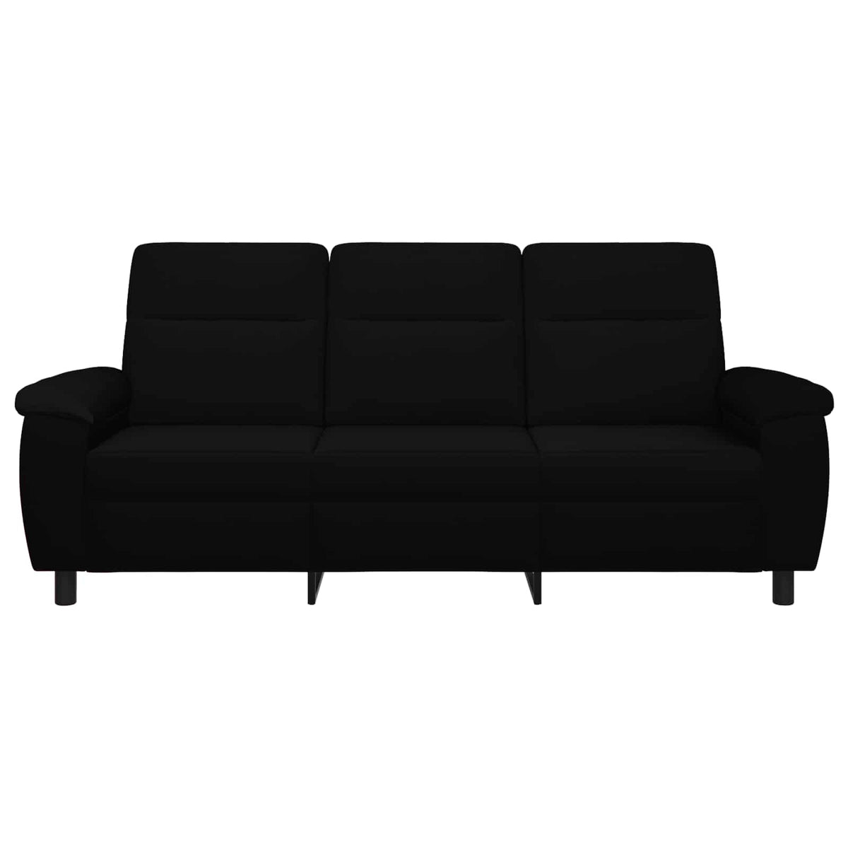 Bank Zwart 214 x 90 x 95 cm Stof