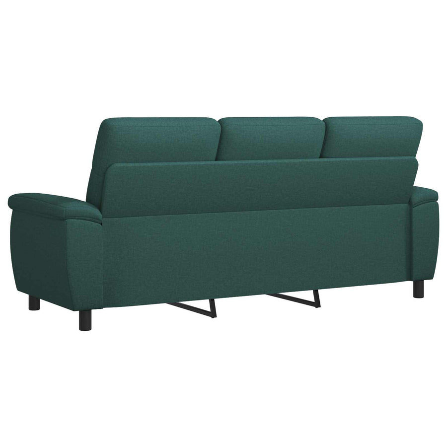 Bank Donkergroen 214 x 90 x 95 cm Stof