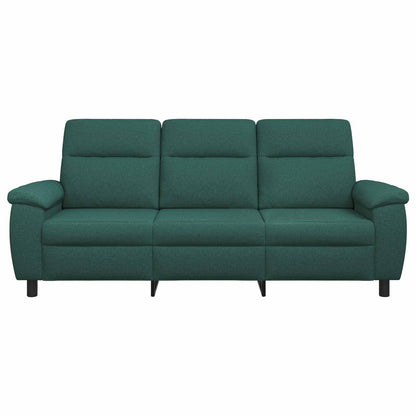 Bank Donkergroen 214 x 90 x 95 cm Stof