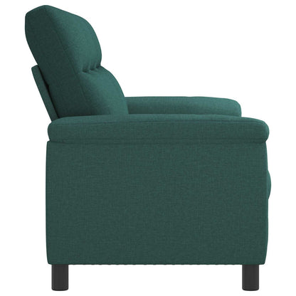Bank Donkergroen 214 x 90 x 95 cm Stof