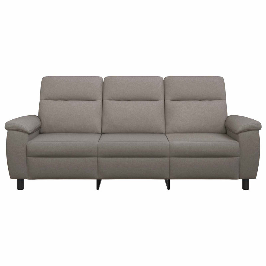 Bank Taupe 214 x 90 x 95 cm Stof