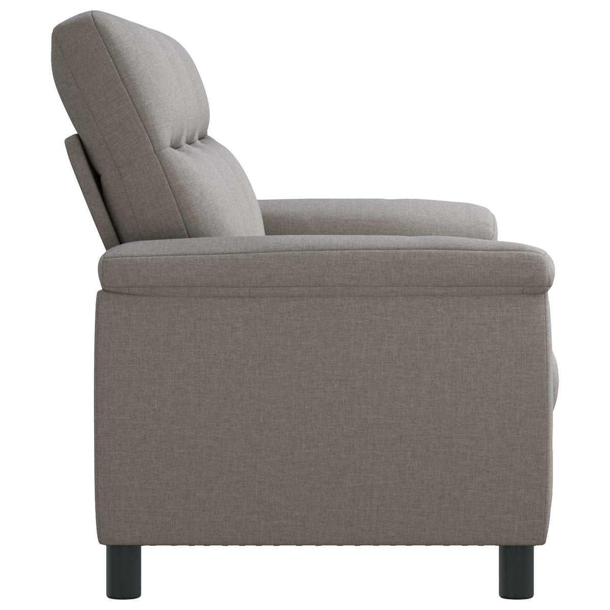 Bank Taupe 214 x 90 x 95 cm Stof