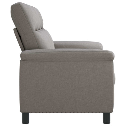 Bank Taupe 214 x 90 x 95 cm Stof