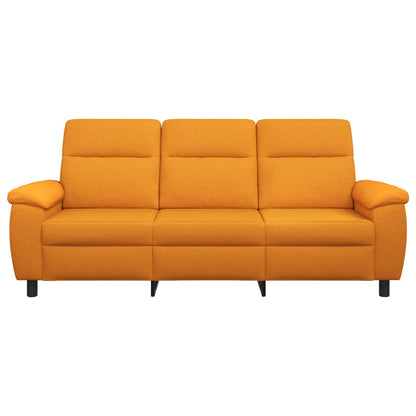 Bank Donkergeel 214 x 90 x 95 cm Stof