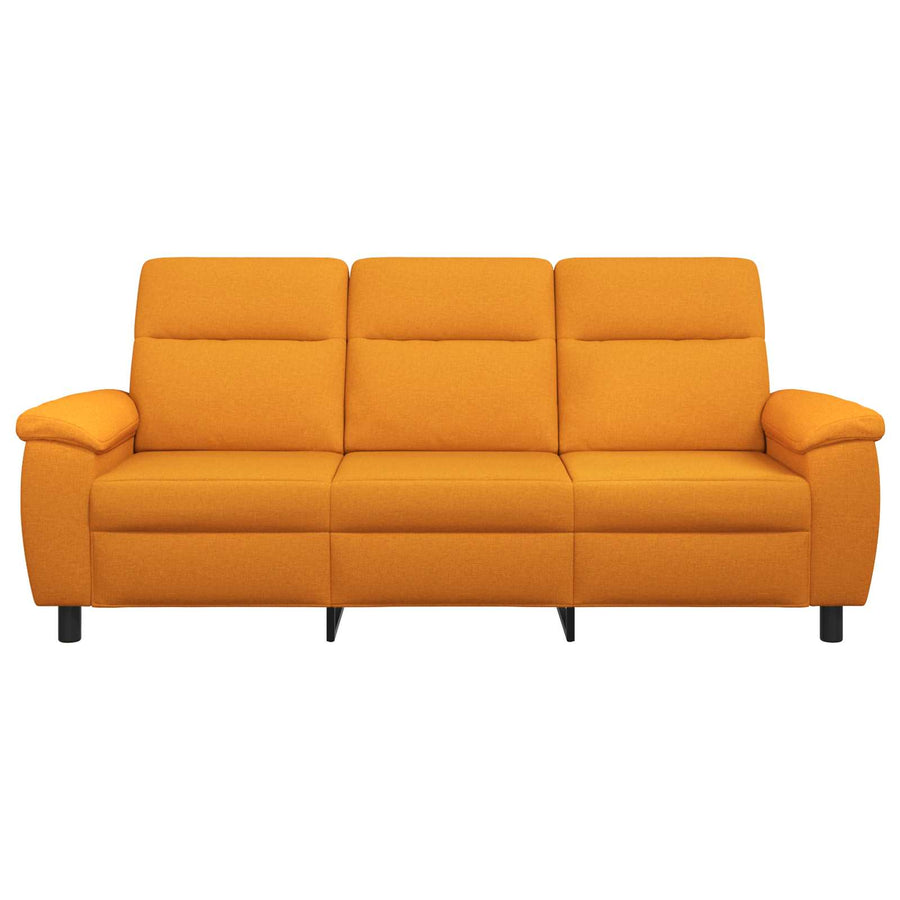 Bank Donkergeel 214 x 90 x 95 cm Stof
