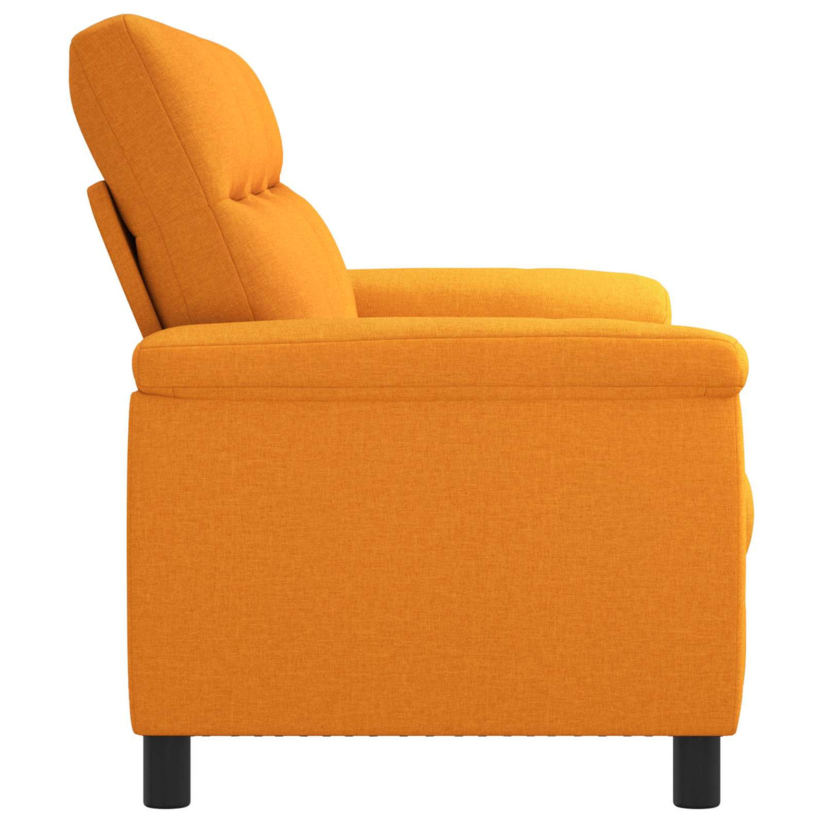 Bank Donkergeel 214 x 90 x 95 cm Stof
