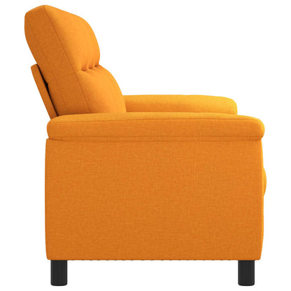 Bank Donkergeel 214 x 90 x 95 cm Stof