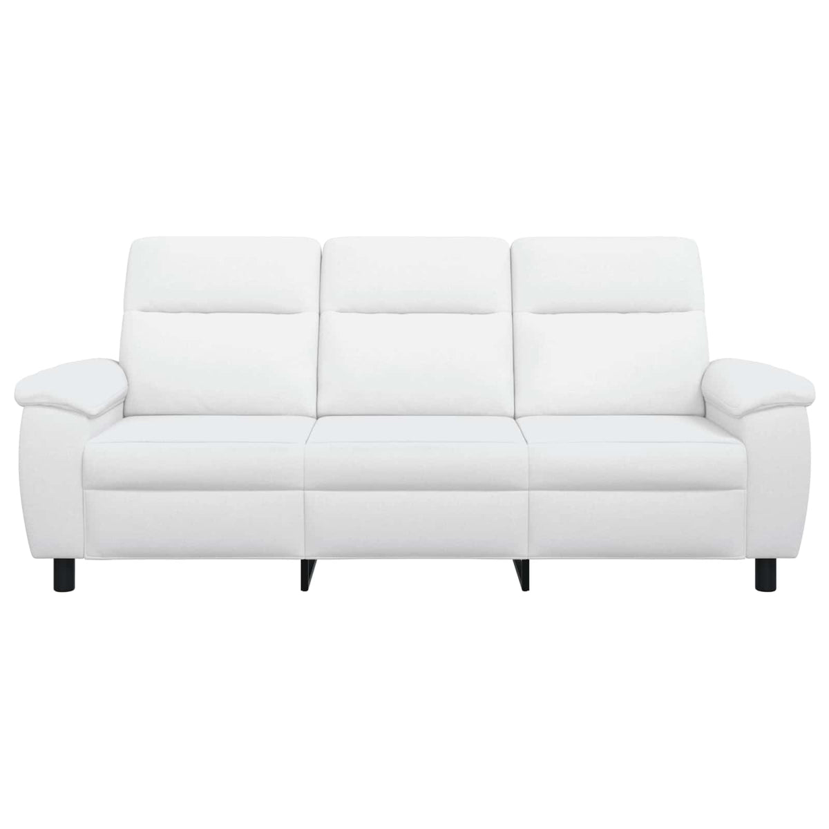 Bank Wit 214 x 90 x 95 cm Stof