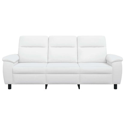 Bank Wit 214 x 90 x 95 cm Stof