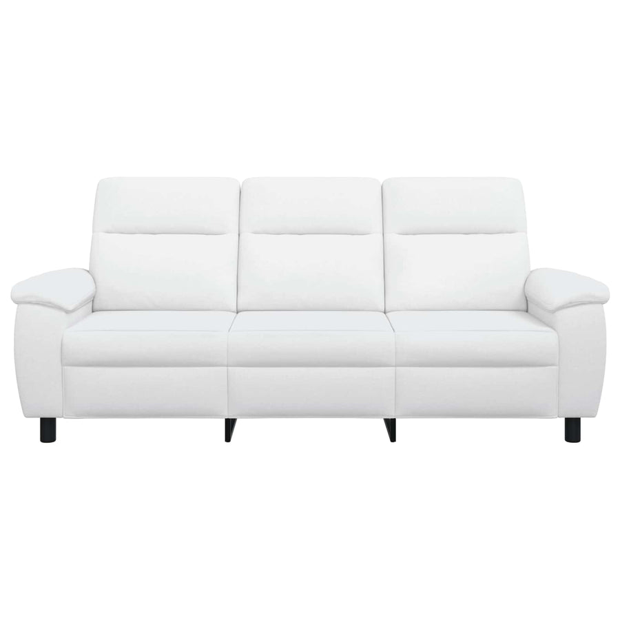 Bank Wit 214 x 90 x 95 cm Stof