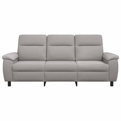 Bank Wolkengrijs 214 x 90 x 95 cm Stof