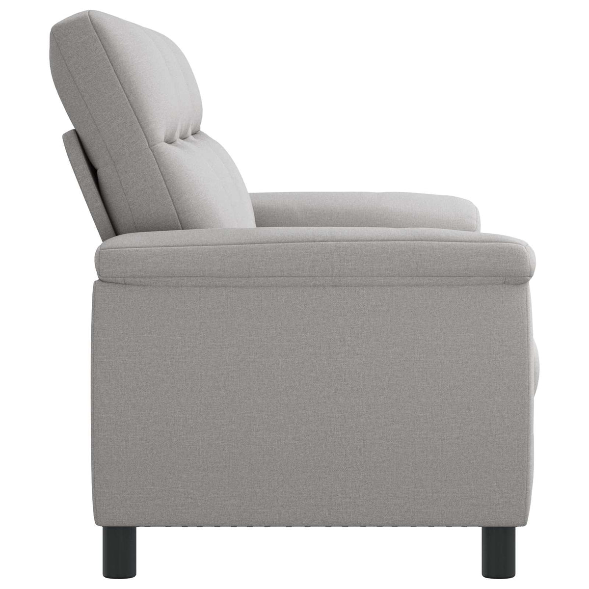 Bank Wolkengrijs 214 x 90 x 95 cm Stof
