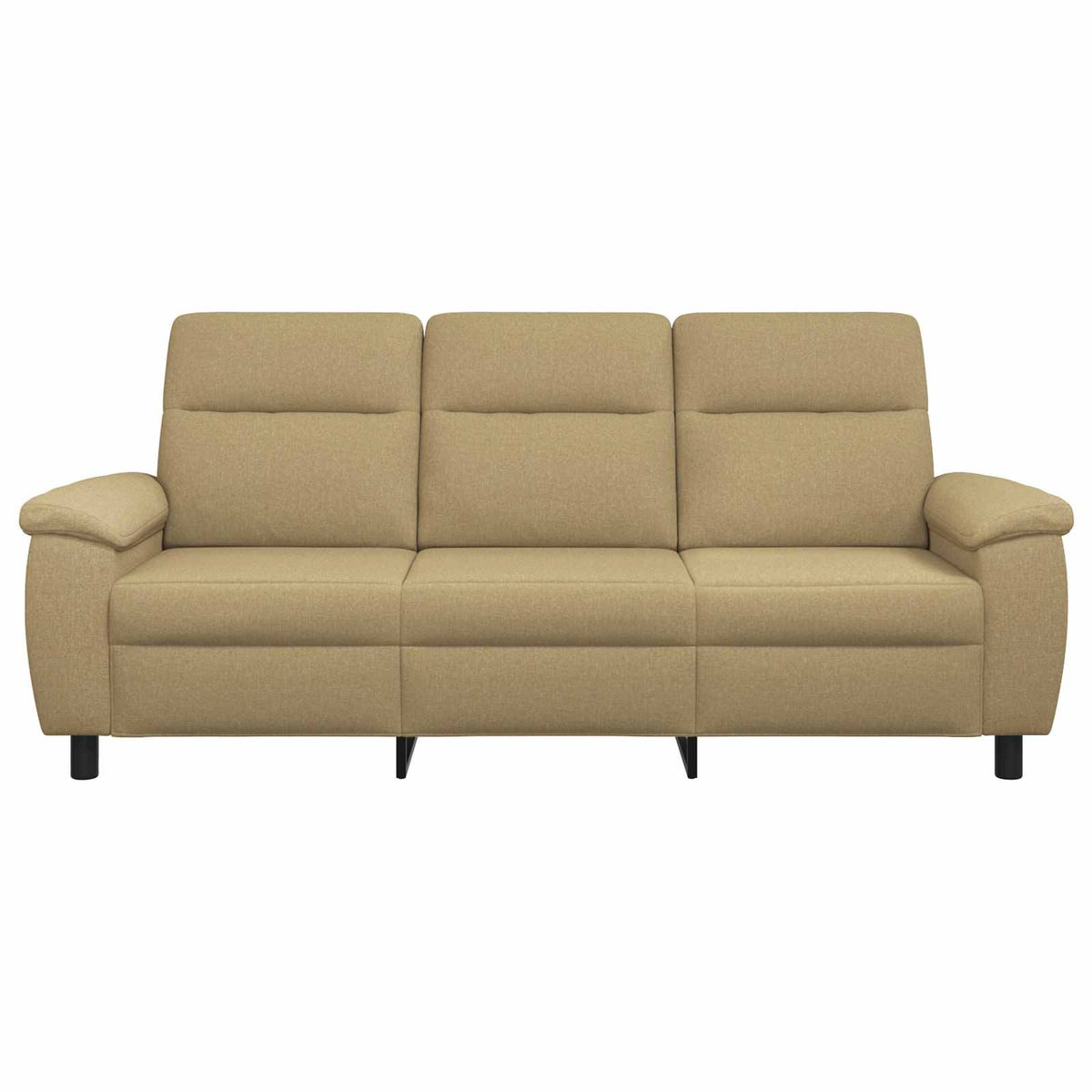 Bank Licht Bruin 214 x 90 x 95 cm Stof