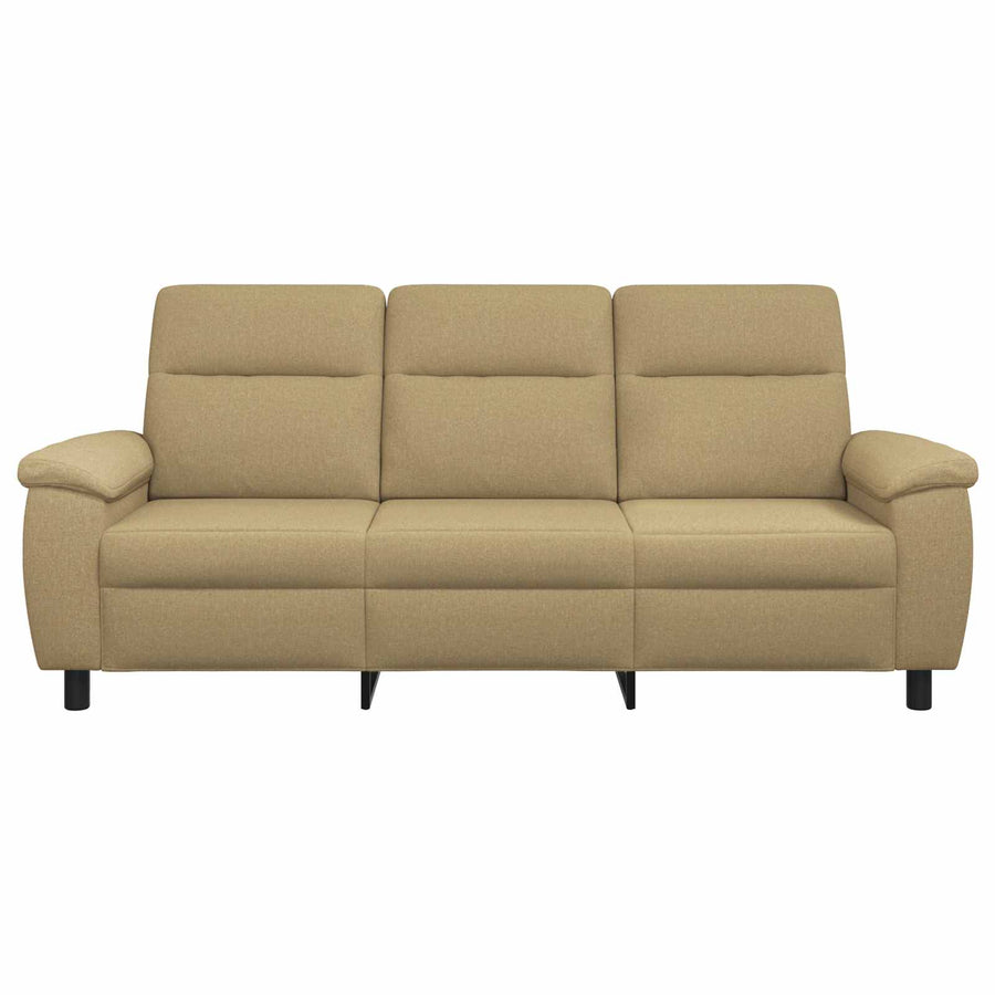 Bank Licht Bruin 214 x 90 x 95 cm Stof
