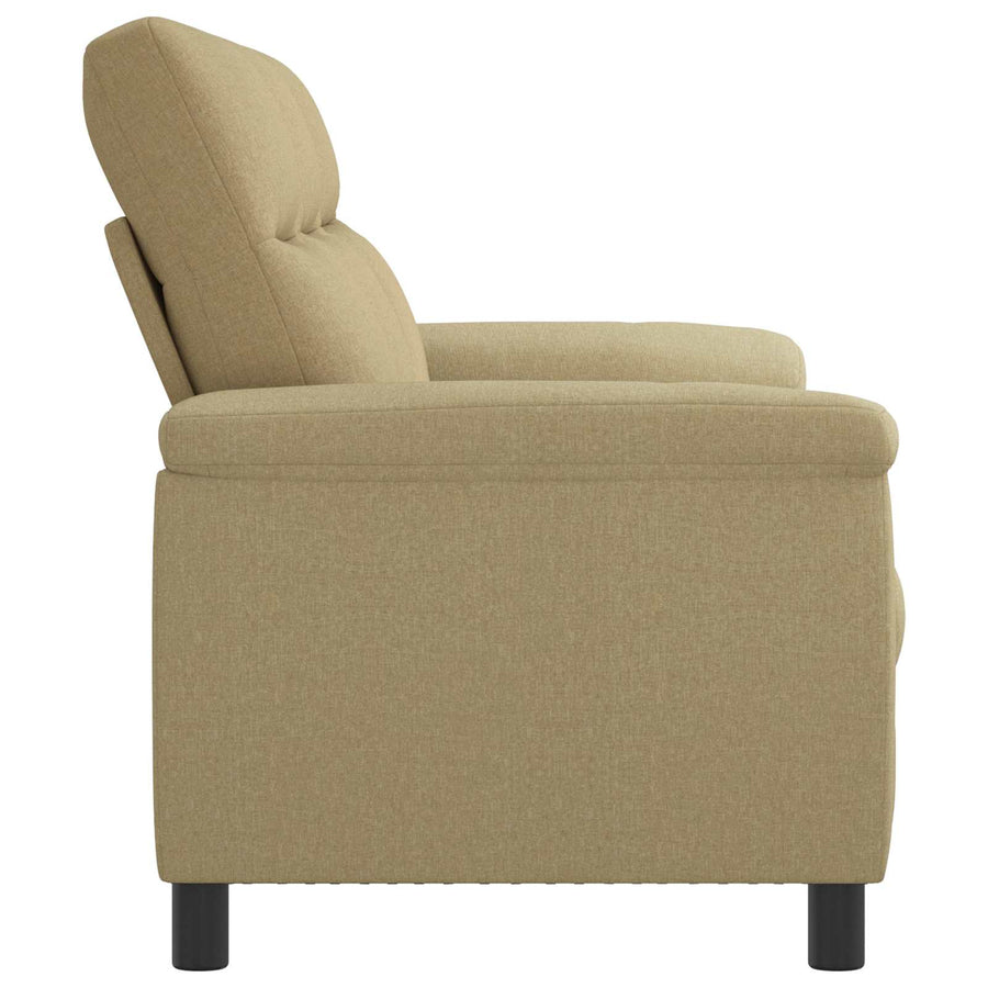 Bank Licht Bruin 214 x 90 x 95 cm Stof