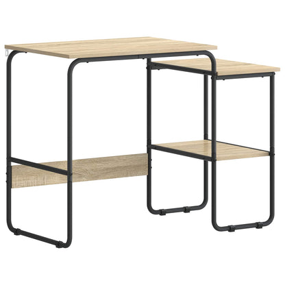 Bureau met opbergruimte Sonoma Eiken 100 x 50 x 75 cm