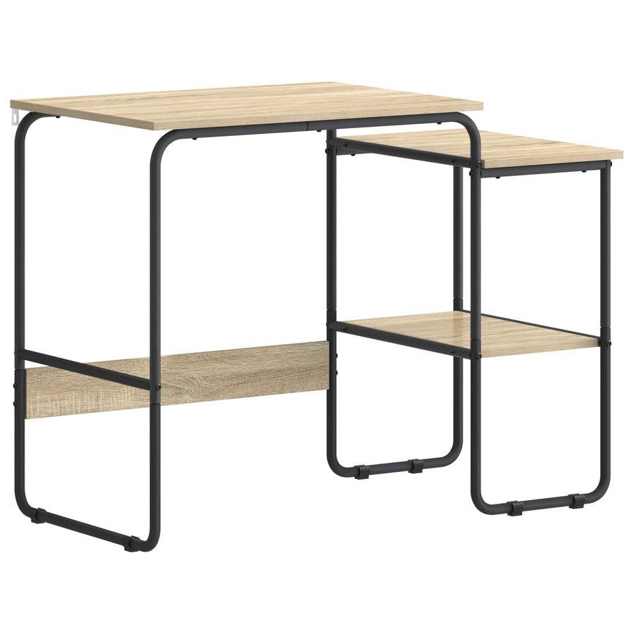 Bureau met opbergruimte Sonoma Eiken 100 x 50 x 75 cm