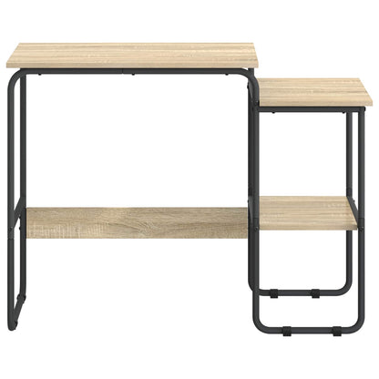 Bureau met opbergruimte Sonoma Eiken 100 x 50 x 75 cm