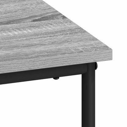 Bureau met opbergruimte Grijs Sonoma 100 x 50 x 75 cm