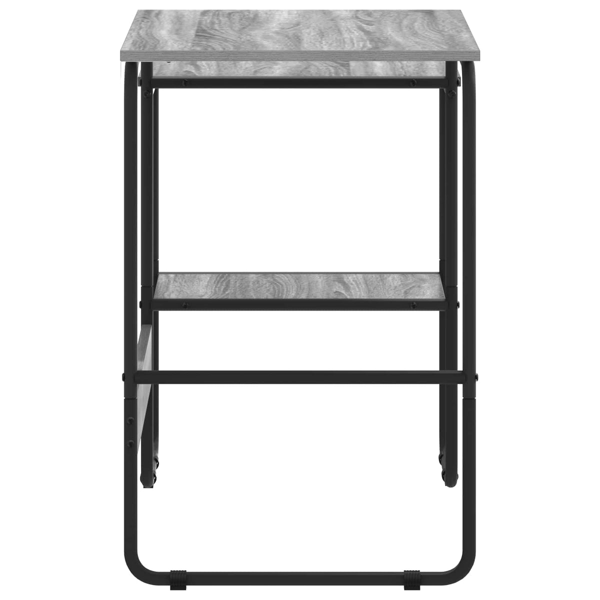 Bureau met opbergruimte Grijs Sonoma 100 x 50 x 75 cm