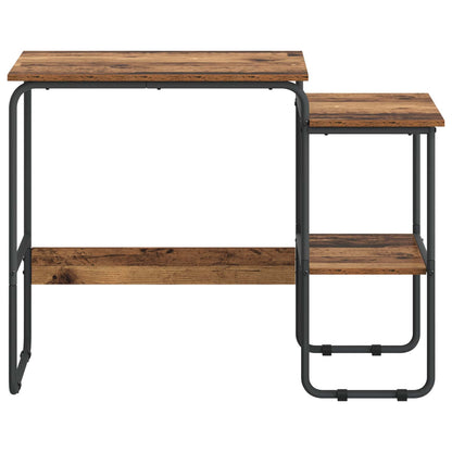 Bureau met opbergruimte Eikenhout 100 x 50 x 75 cm