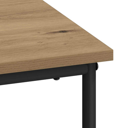 Bureau met opbergruimte Artisanaal eiken 100 x 50 x 75 cm