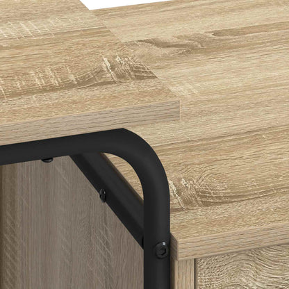 Bureau met opbergruimte Sonoma Eiken 120 x 50 x 75 cm
