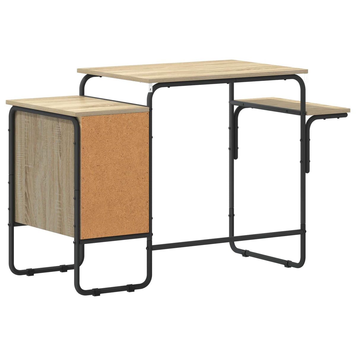Bureau met opbergruimte Sonoma Eiken 120 x 50 x 75 cm