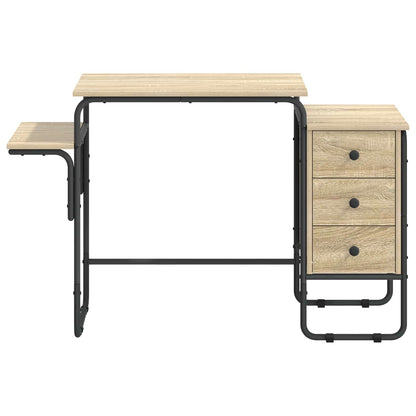 Bureau met opbergruimte Sonoma Eiken 120 x 50 x 75 cm
