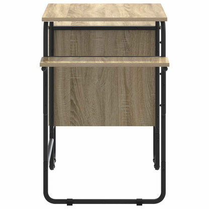 Bureau met opbergruimte Sonoma Eiken 120 x 50 x 75 cm