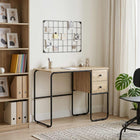 Bureau Sonoma Eiken 100x50x75 cm met opbergruimte