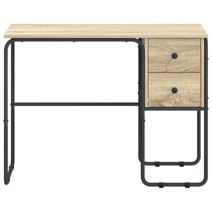 Bureau met opbergruimte Sonoma Eiken 100 x 50 x 75 cm