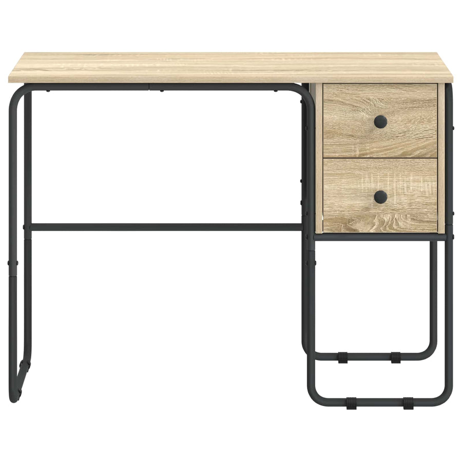 Bureau met opbergruimte Sonoma Eiken 100 x 50 x 75 cm