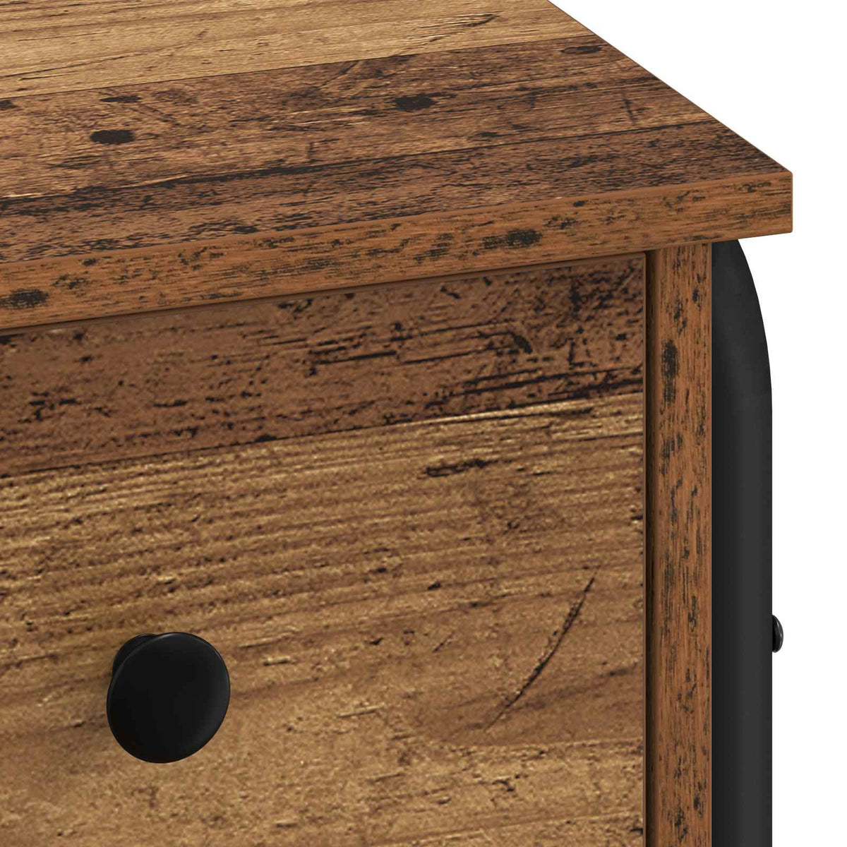 Bureau met opbergruimte Eikenhout 100 x 50 x 75 cm