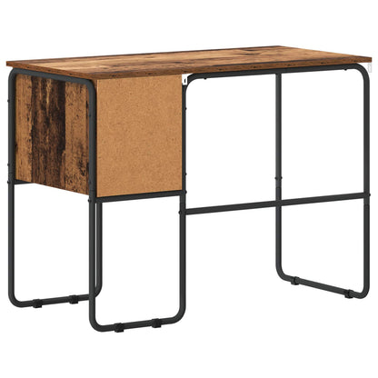 Bureau met opbergruimte Eikenhout 100 x 50 x 75 cm